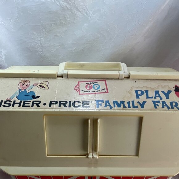 Fisher Price Play Family Farm 1967 Made in USA East Aurora NY - Picture 3 of 13